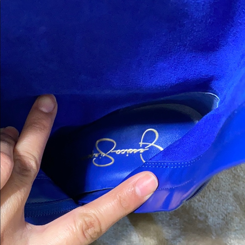 Jessica Simpson blue boots! - Picture 2 of 7